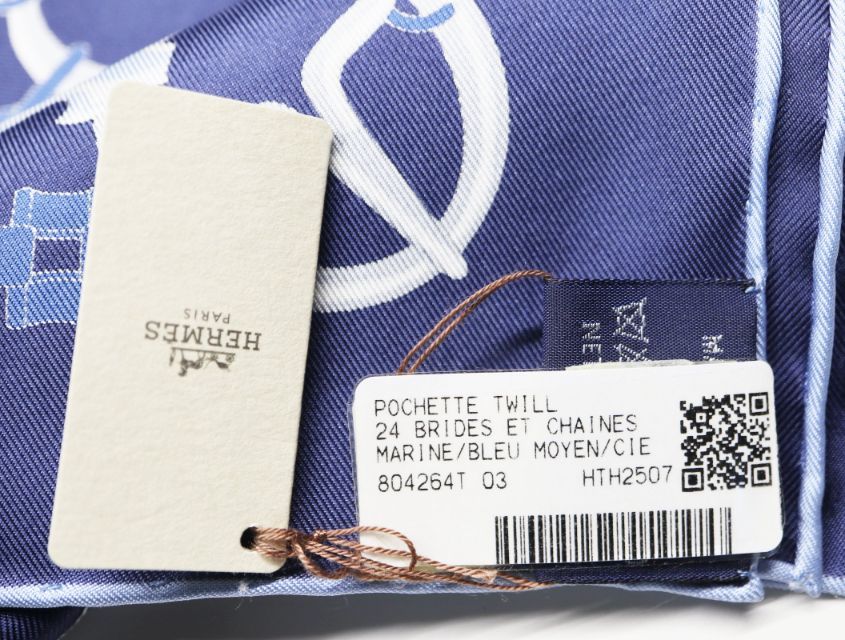 HERMES シルクバンダナ