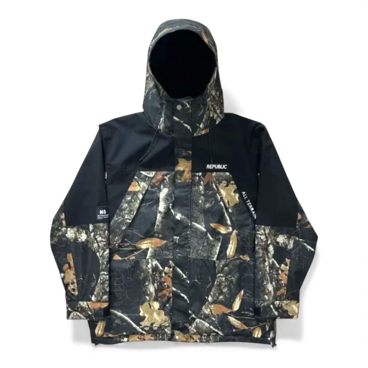 REPUBLIC 36 CHAMBER JAKET CAMO|BLACK | rp26 36ch リパブリック マウンテンパーカー