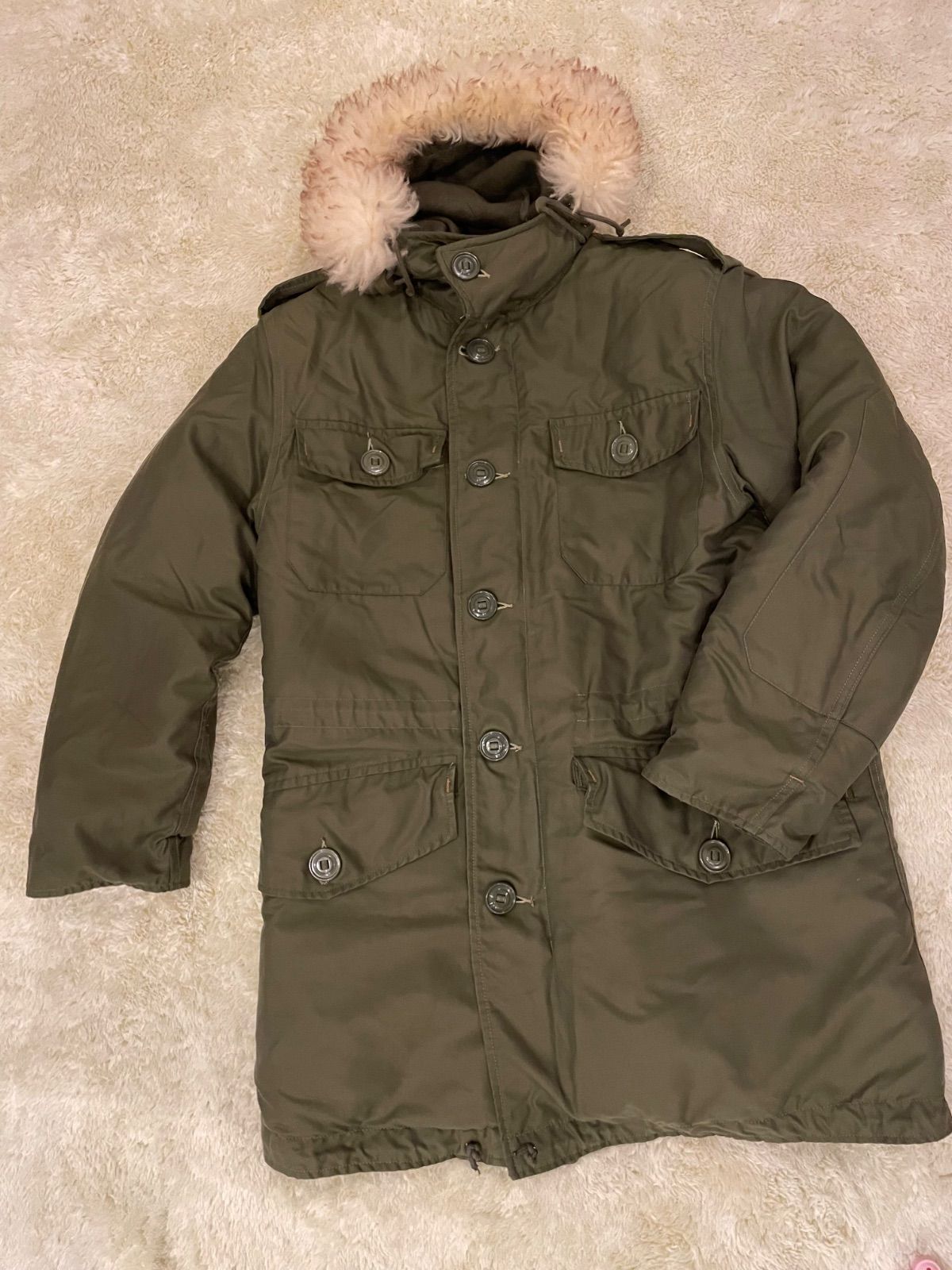 実物 80s カナダ軍 N-3Bパーカー カナディアンN-3B デッドストック メンズ ミリタリー アウター ブルゾン ジャンバー