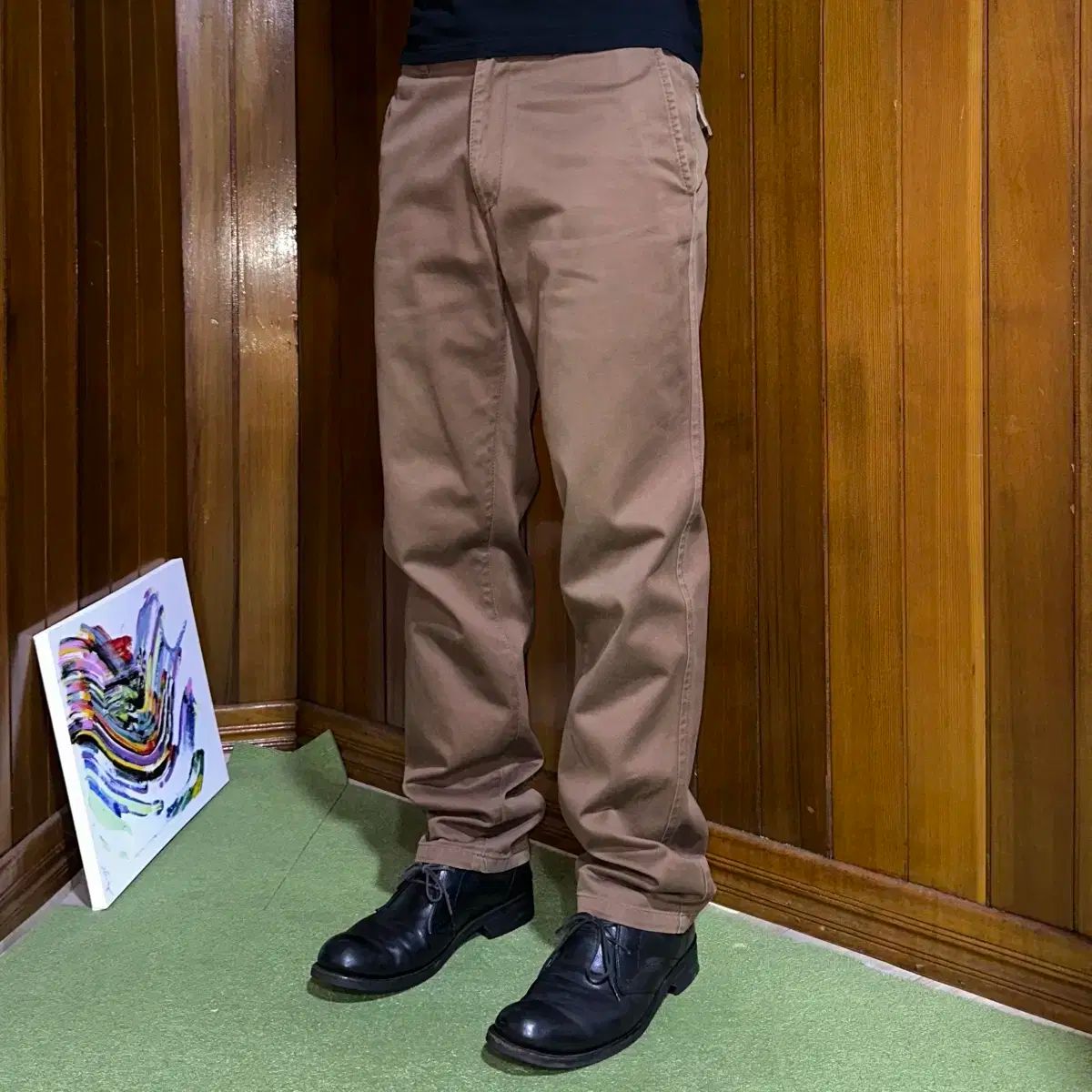 00s コム デ ギャルソン オム コットン パンツ M