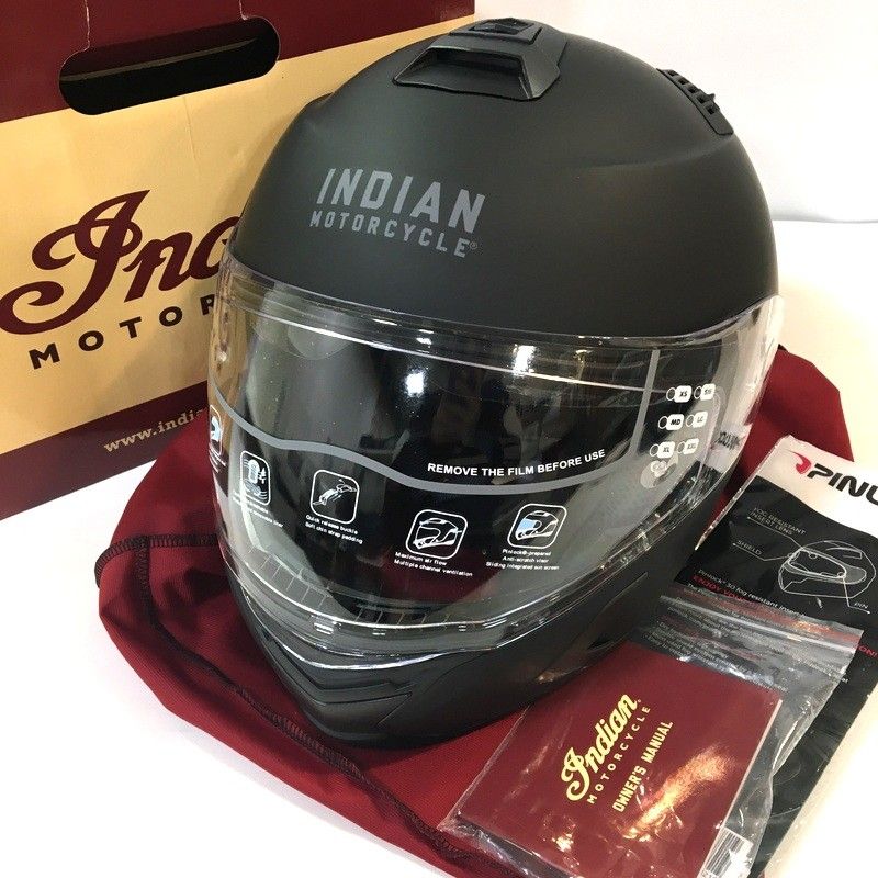 INDIAN MODULAR インディアンモジュラー システムヘルメット 除菌消臭済 Mサイズ マットブラック オートバイ ツーリング ライディング バイカー バイク用品 TA3604