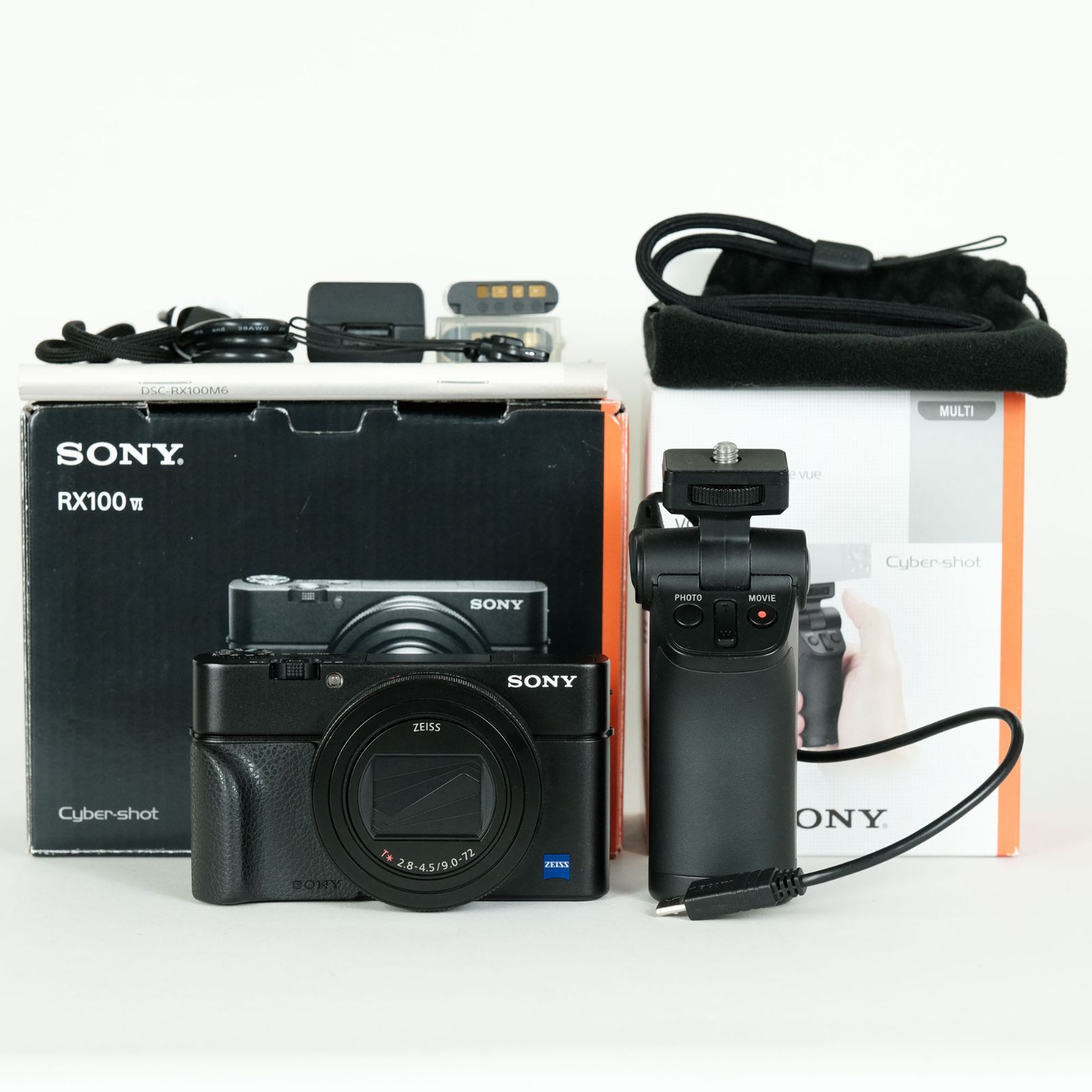 | バッテリー2個 シューティンググリップ付 SONY Cyber-shot DSC-RX100M6