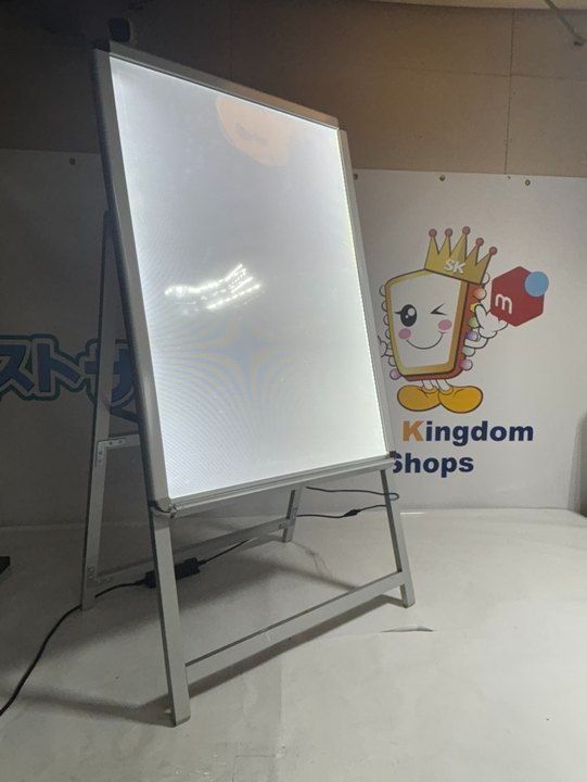 A1サイズLEDライト片面看板 グリップアルミフレーム シルバー ALP-A1S-SV