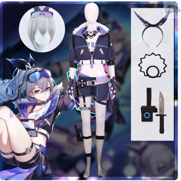 崩壊 スターレイル 銀狼 コスプレ衣装 フルセット