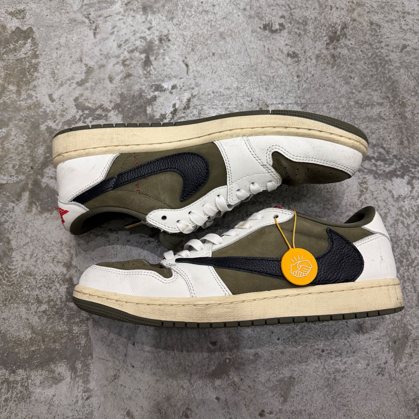 国内正規 Travis Scott NIKE Air Jordan 1 Low OG SP Reverse Olive 