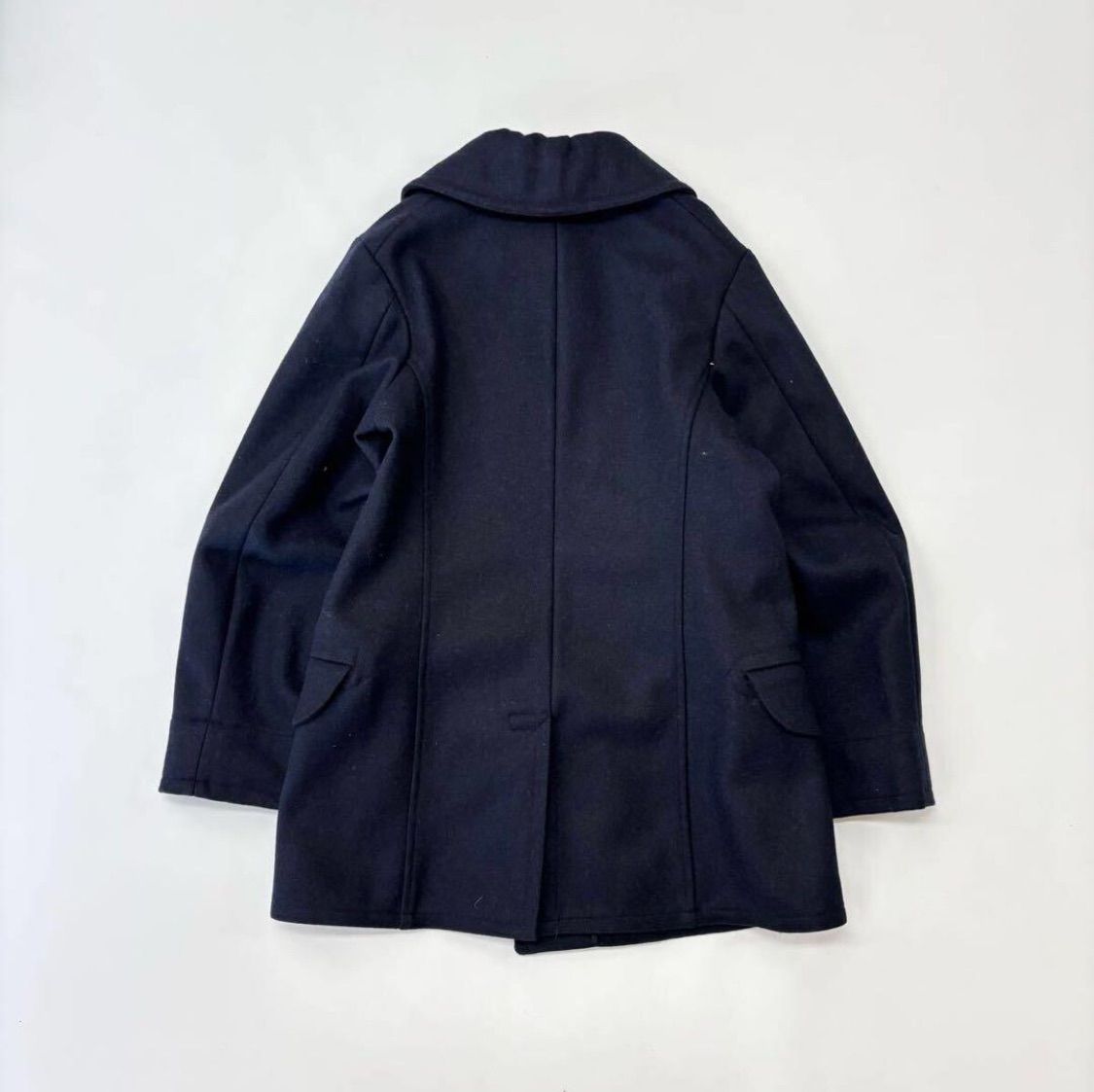 ANATOMICA アナトミカ US NAVY モデル WOOL PEA COAT ウール Pコート コート NAVY ネイビー 系 サイズ 1 708-0240