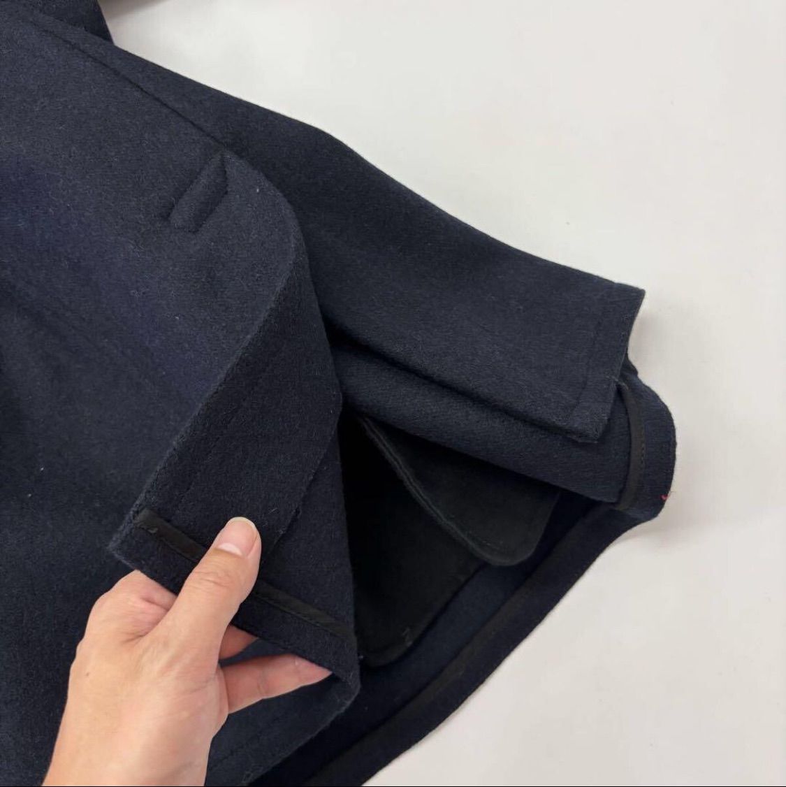 ANATOMICA アナトミカ US NAVY モデル WOOL PEA COAT ウール Pコート コート NAVY ネイビー 系 サイズ 1 708-0240 KANDAIZUMI_COM