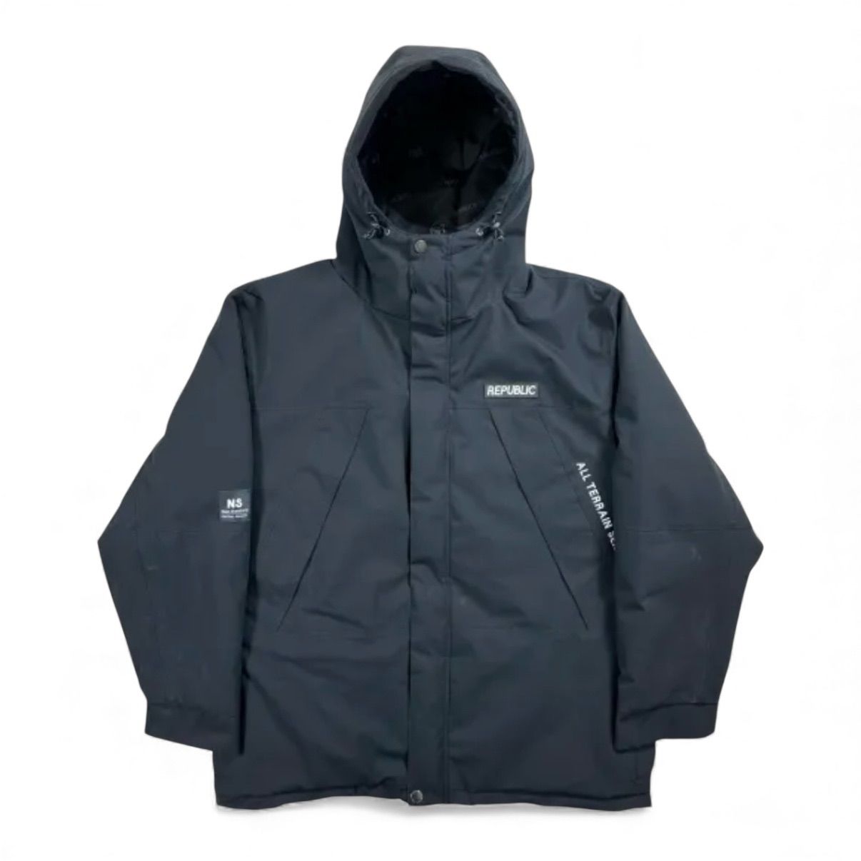 REPUBLIC 36 CHAMBER JAKET BLACK | rp26 36ch リパブリック マウンテンパーカー