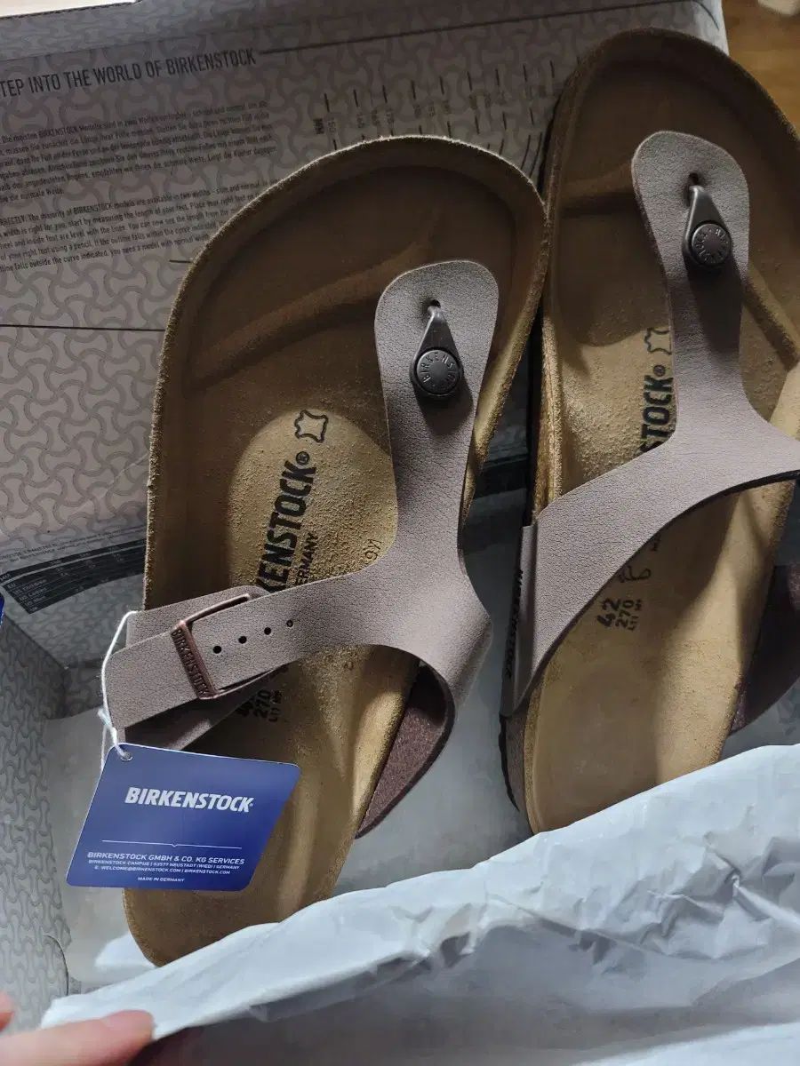 ビルケンシュトック ギゼ モカ サンダル 270