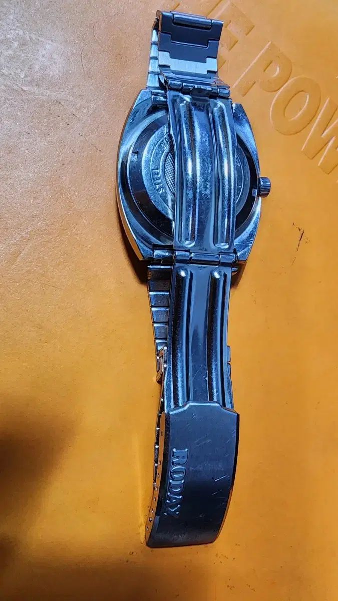  Rodax グリーンダイアル ヴィンテージ時計 金属ベルト 時計