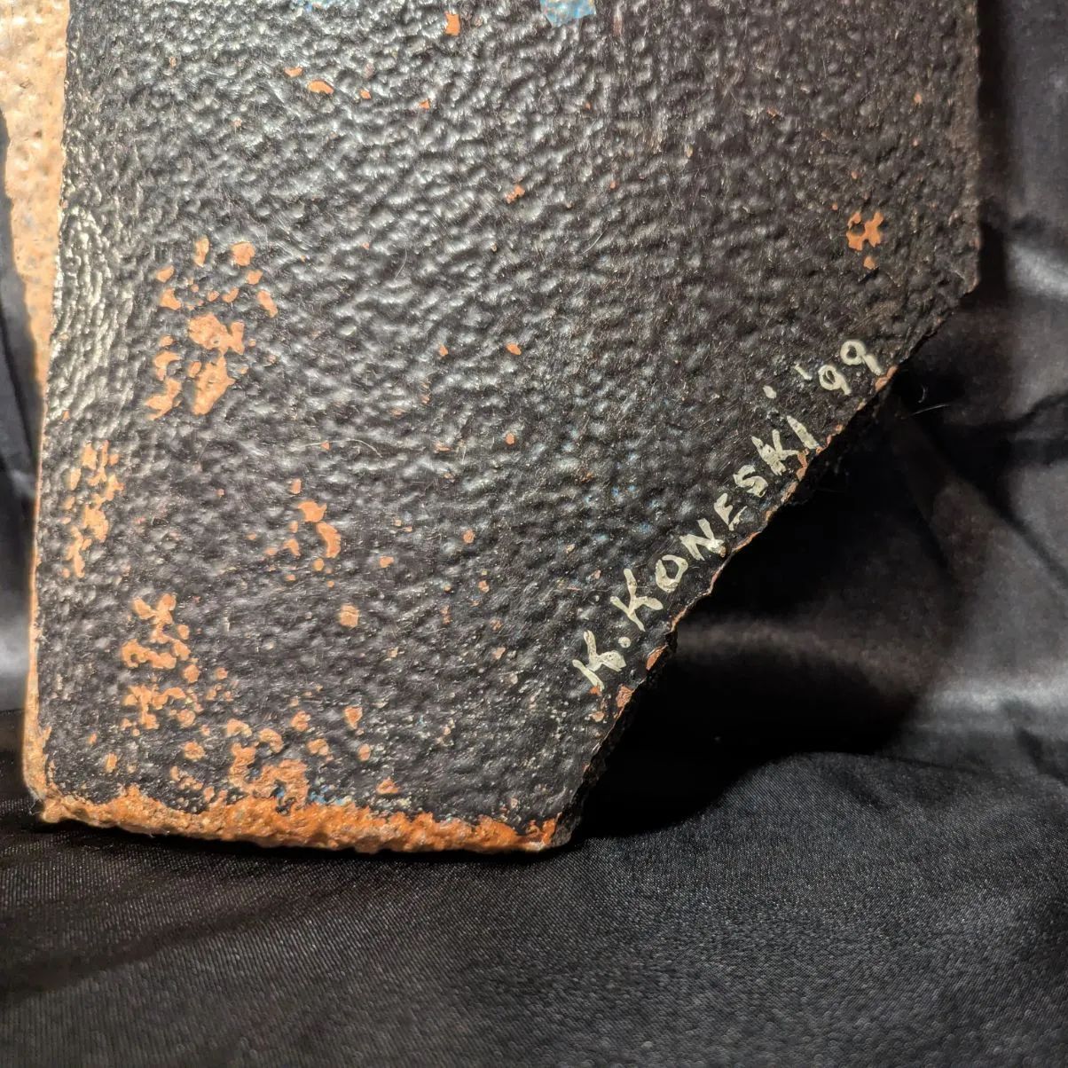 1999 サボテンアート メキシカン 南部 屋根瓦 破片