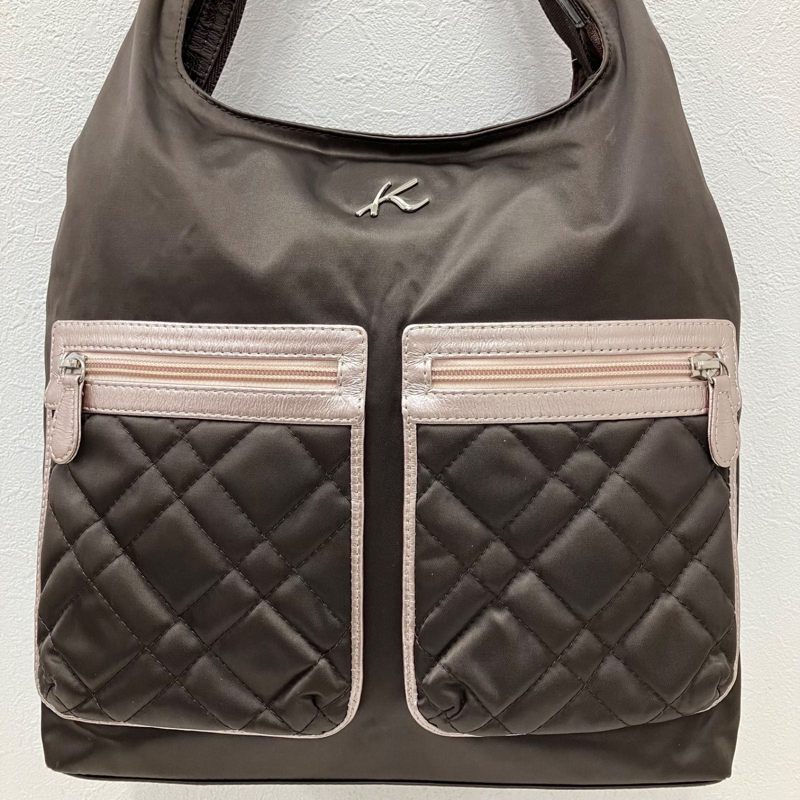 m52768】Kitamura/キタムラ ショルダーバッグ リュック レザー 