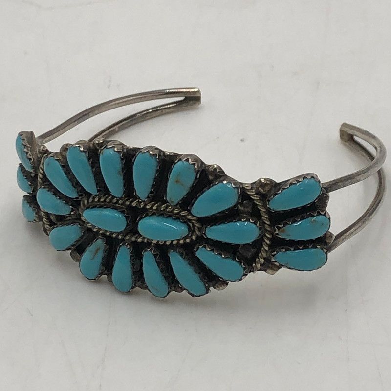 品 JW ZUNI ジェイダブリュー ズニ TURQUOISE BANGLE ターコイズ バングル アクセサリー インディアンジュエリー 191-251106-ts-13-tei