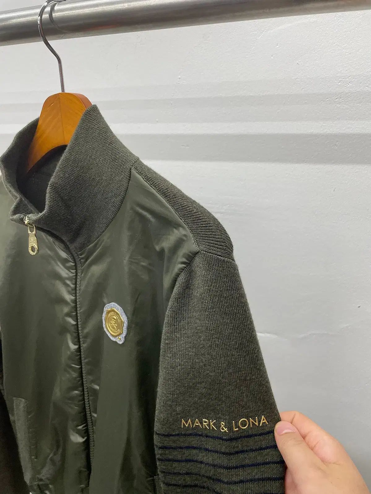 レディース)MARK & LONA マークアンドロナ ゴルフ ニット ジップアップ