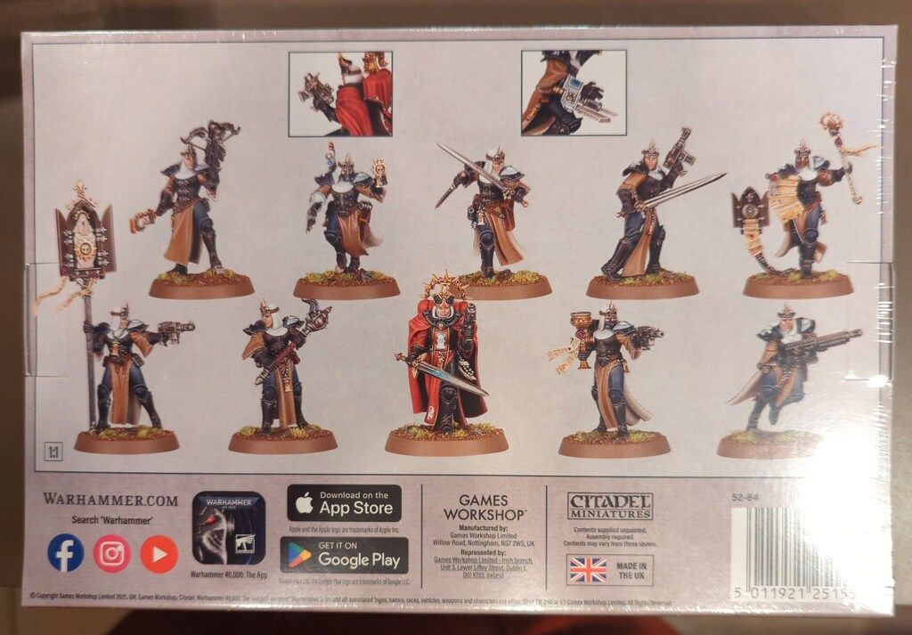 GAMES 000 ADEPTA SORORITAS SISTERS NOVITIATE SQUAD シスター ノヴィシエイト スカッド