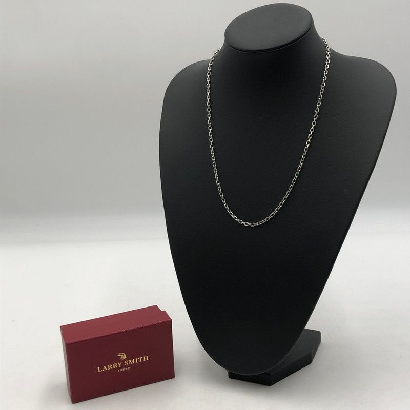 LARRY SMITH ラリースミス ネックレス S 50センチ 未使用 SILVER CHAIN