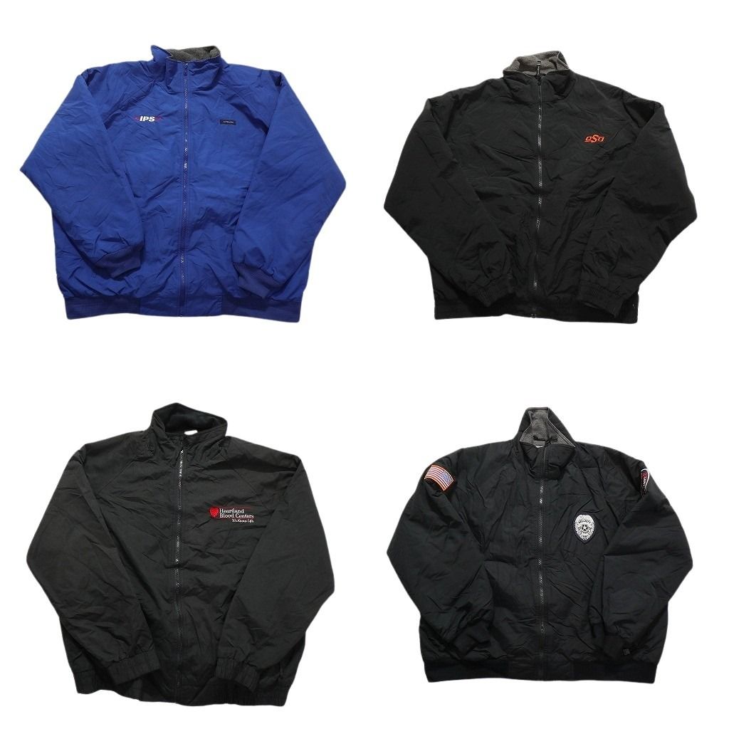 古着卸 まとめ売り シェルドシンチラ型 裏地フリース ジャケット 4枚  