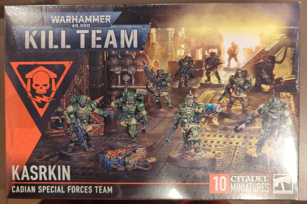 GAMES WORKSHOP WARHAMMER40000 KILL TEAM Kasrkin Cadian Special Forces Team カサーキン キルチーム