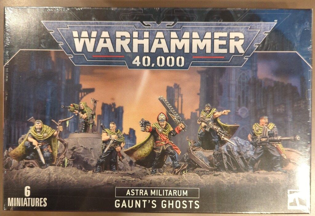 GAMES WORKSHOP WARHAMMER40 000 ADEPTA MILITARUM GAUNT S GHOSTS ゴーントの亡霊たち