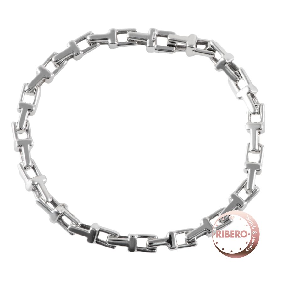 【アウトレット】 TIFFANY-Co. ティファニー T ナロー チェーン ブレスレット シルバー 価格比較でお得にお買物。