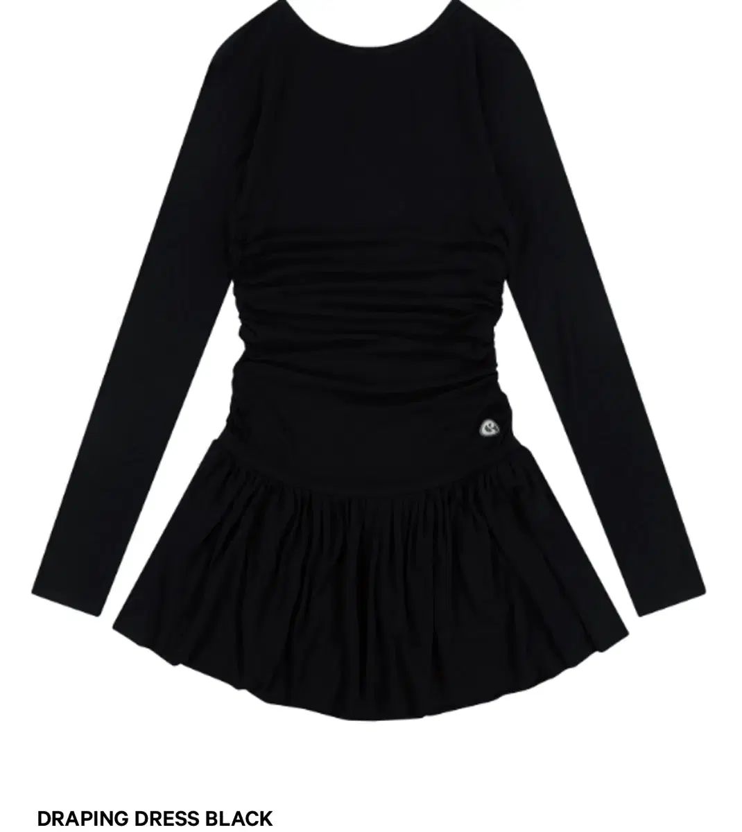 イッセイミヤケ ドレーピング ドレス ブラック DRAPING DRESS BLACK