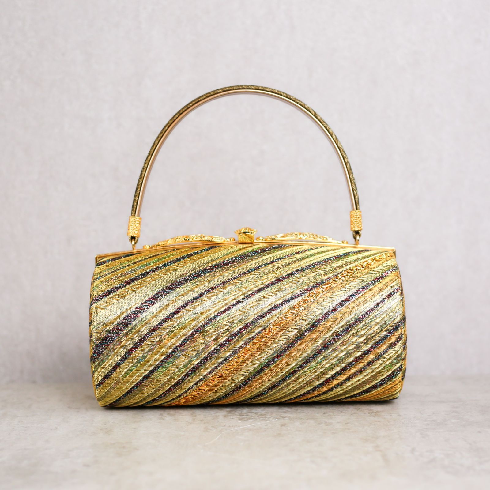 草履バッグ 草履バック 草履バッグセット 成人式 振袖用 振袖 結婚式 卒業式 ゴールド ラメ 金糸 Fサイズ フリーサイズ Z-173