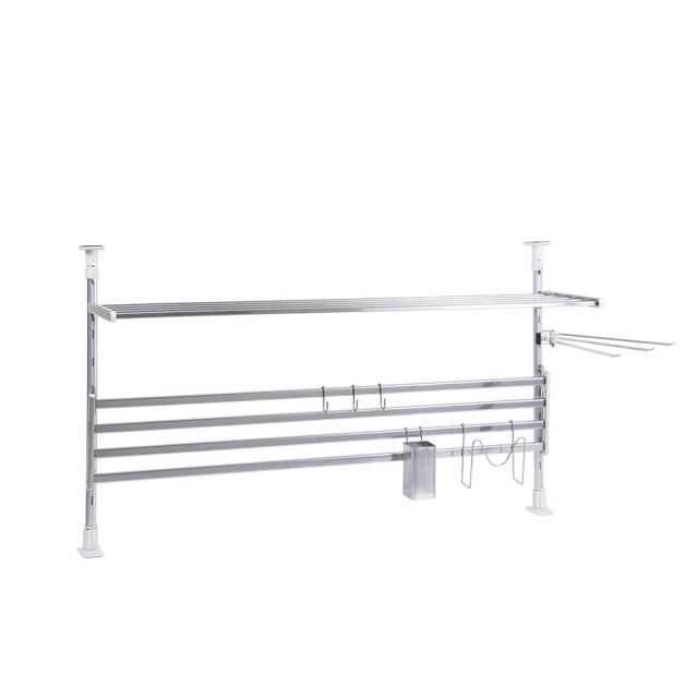 田窪工業所 TAKUBO タクボ 水切棚シリーズ つっぱり棚 2段 幅90cm お買得セット TP2-90K