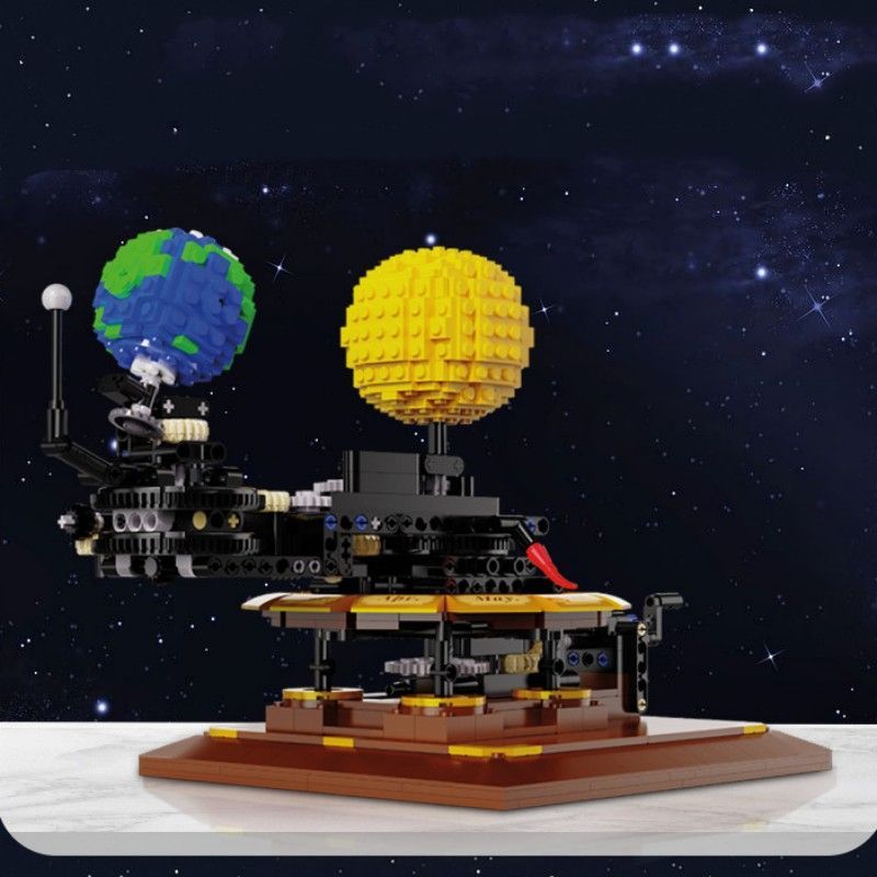 レゴ互換品 太陽系 モデル 865PCS ブロック モーター付き 科学玩具 おもちゃ 知育玩具 モデル 子供用 玩具 組み立て