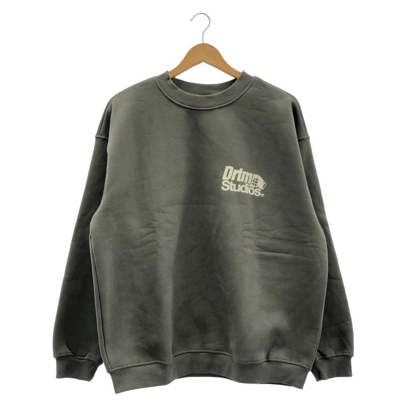DREAMTEAM Logo 12oz Crewneck Sweat サイズM ドリームチーム グレー 91