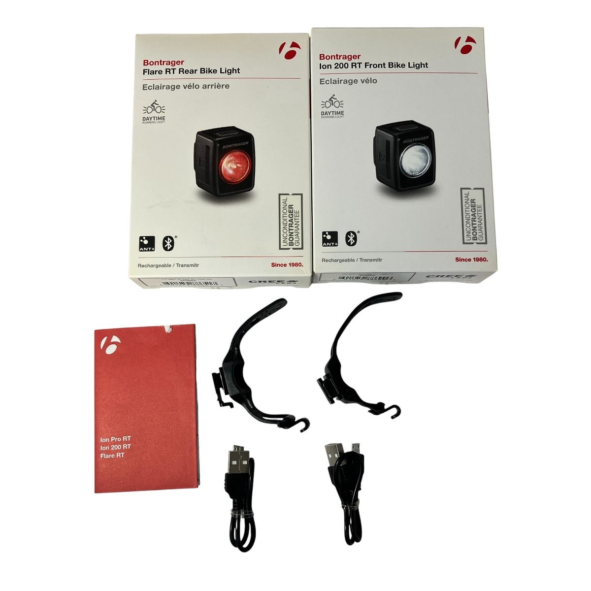 BONTRAGER ION 200 RT | FLARE RT USB充電式 前後ライトセット N10510240