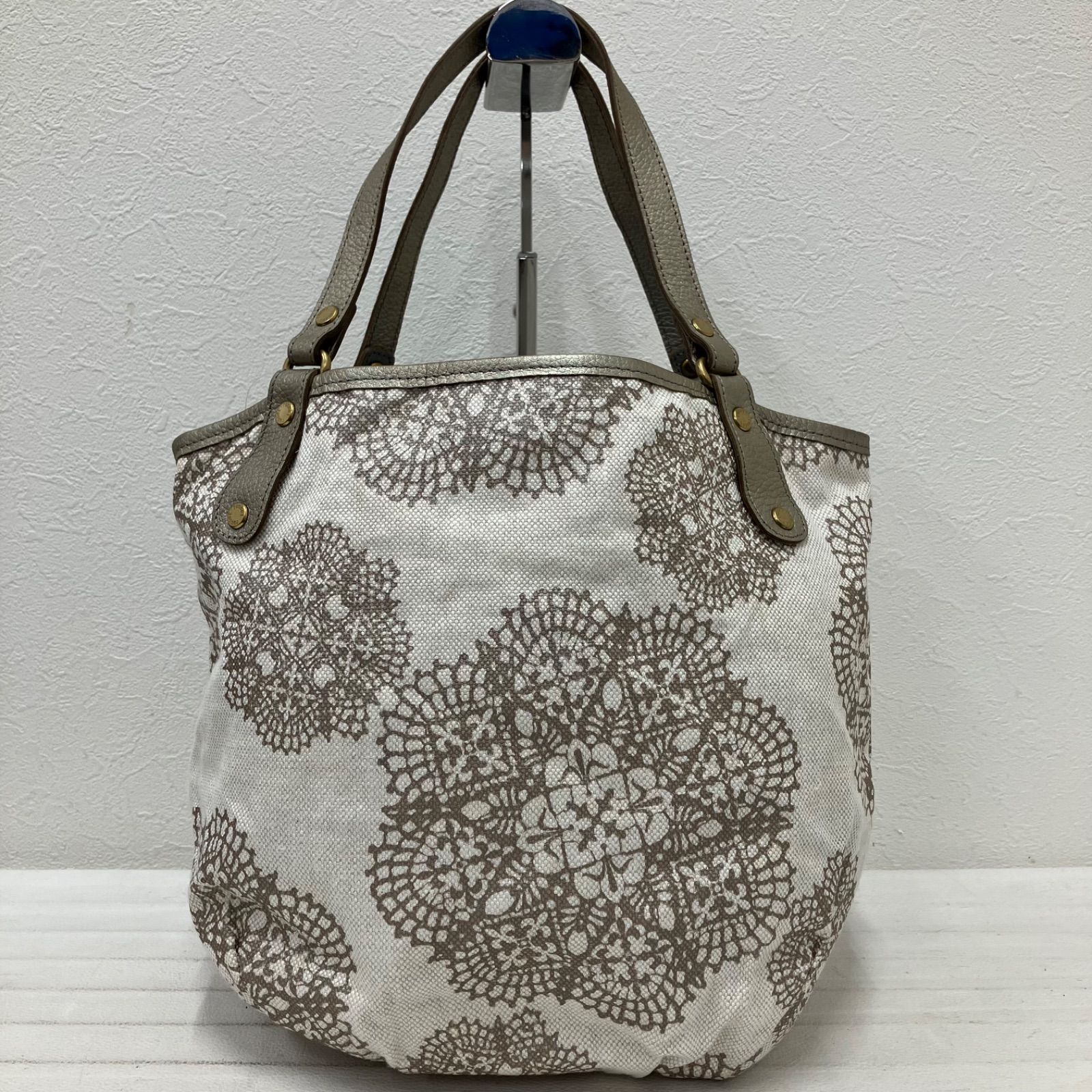 5678 russet ラシット 肩がけ トートバッグ 手持ち 手提げ レース柄 ハンドバック レディース