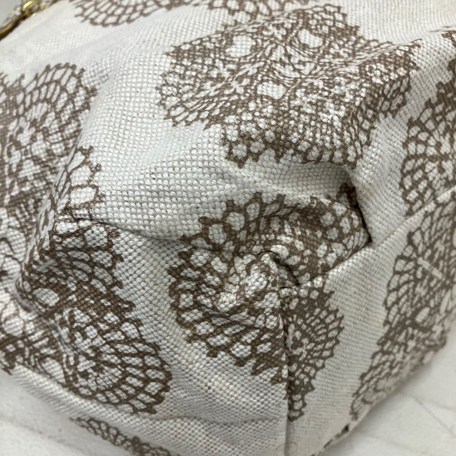 5678 russet ラシット 肩がけ トートバッグ 手持ち 手提げ レース柄 ハンドバック レディース DECORATOM_COM_BR