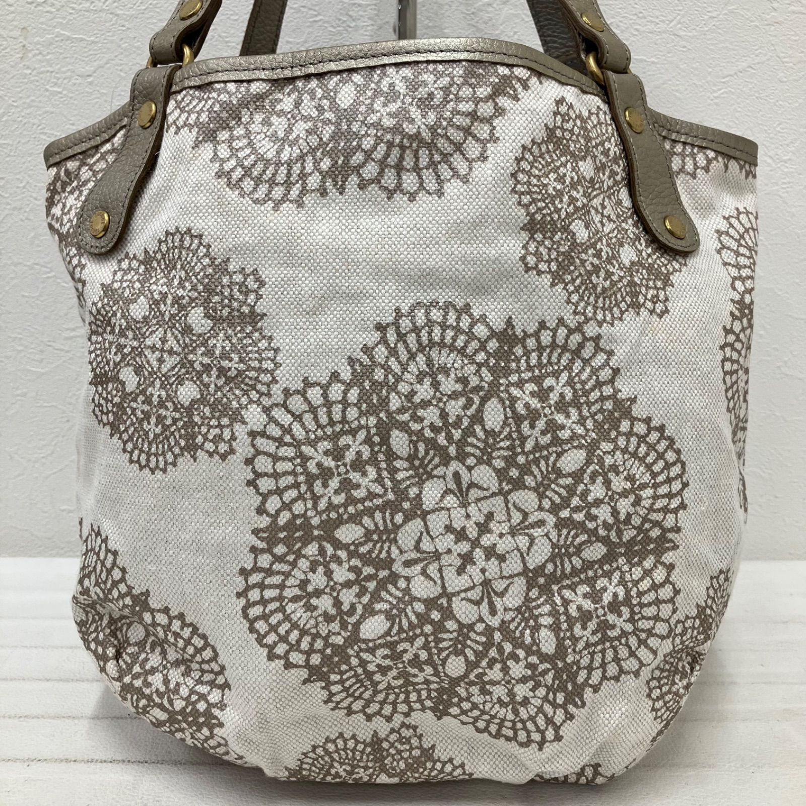 5678 russet ラシット 肩がけ トートバッグ 手持ち 手提げ レース柄 ハンドバック レディース