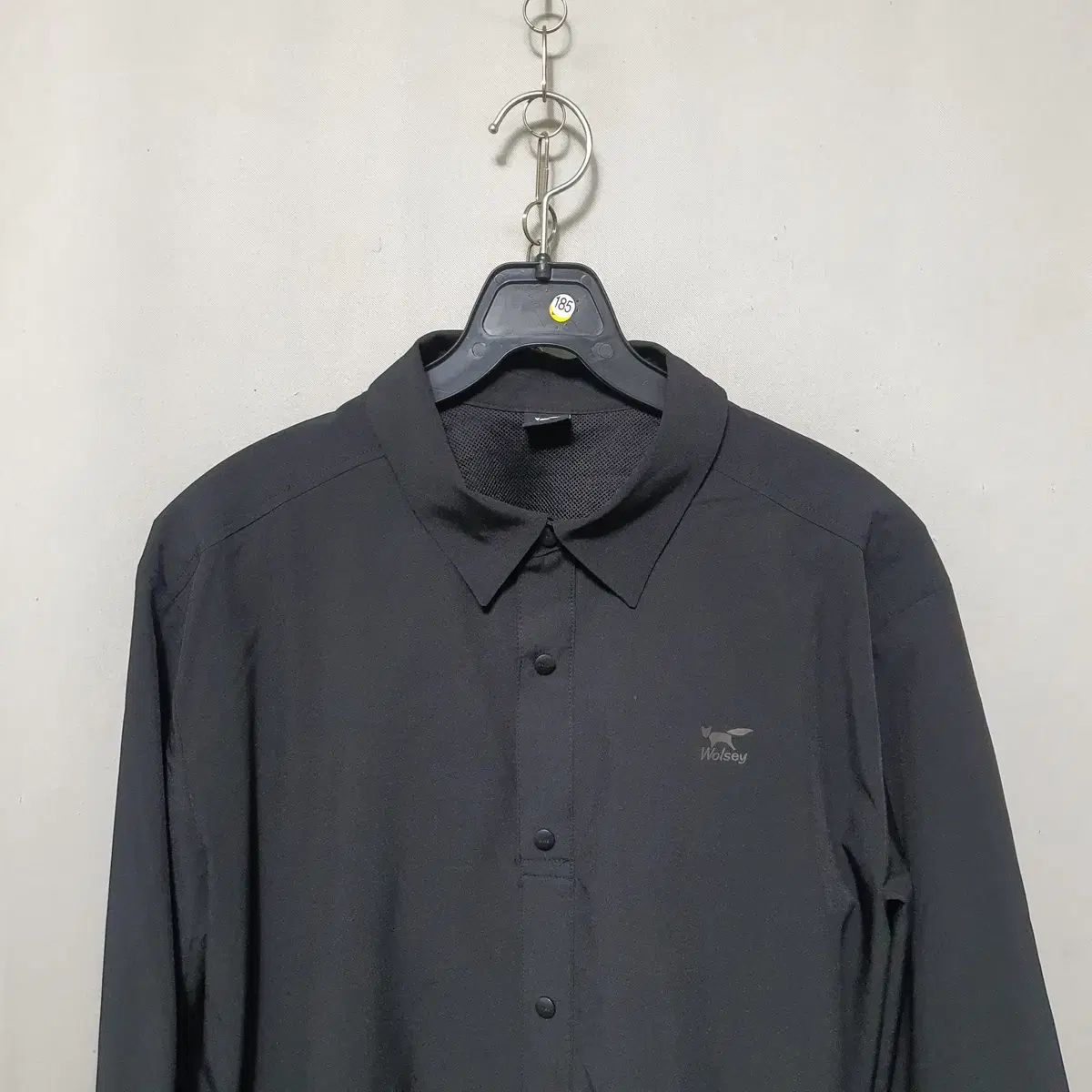 X-185 ウール製 メンズ 秋冬 ゴルフ シャツ M 24年式