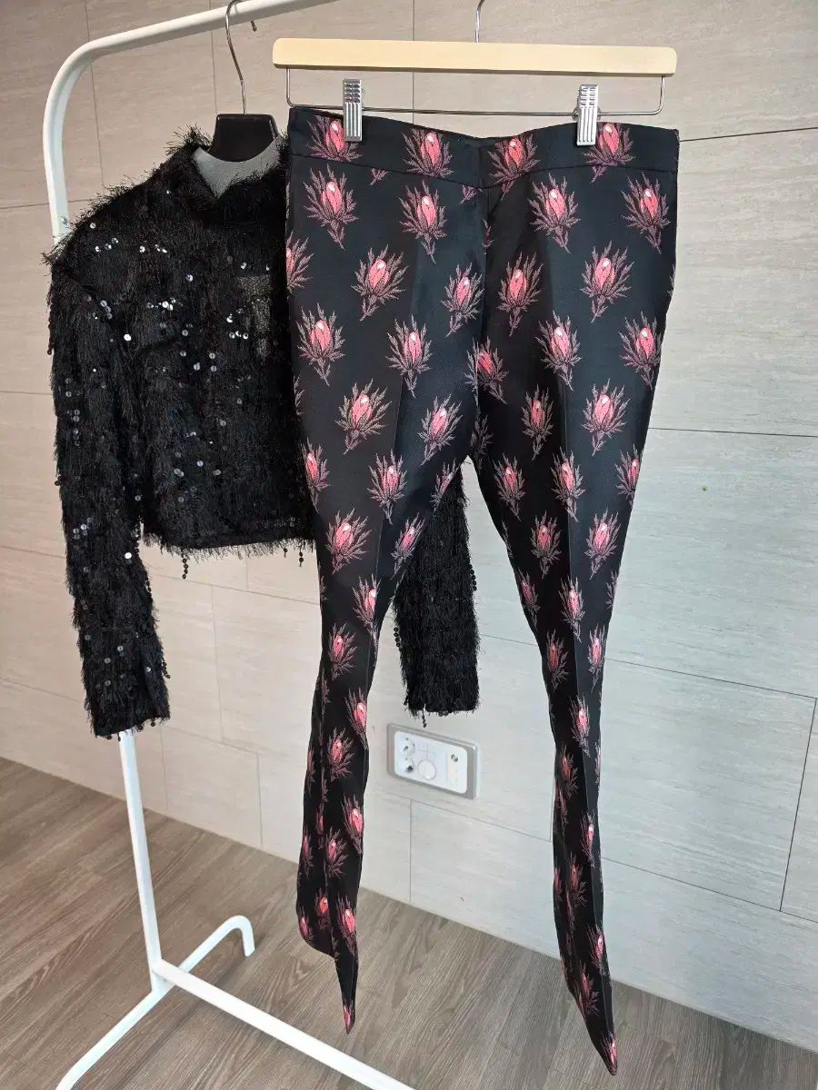 <ジャンバティスタヴァリ>ジャカード スラックス