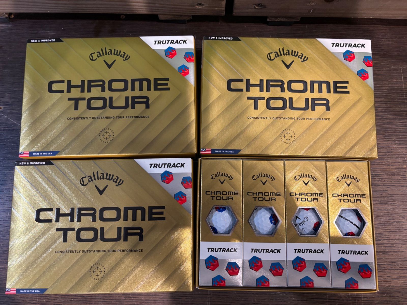♥品 キャロウェイ 2025 CHROME TOUR 3ダースセット