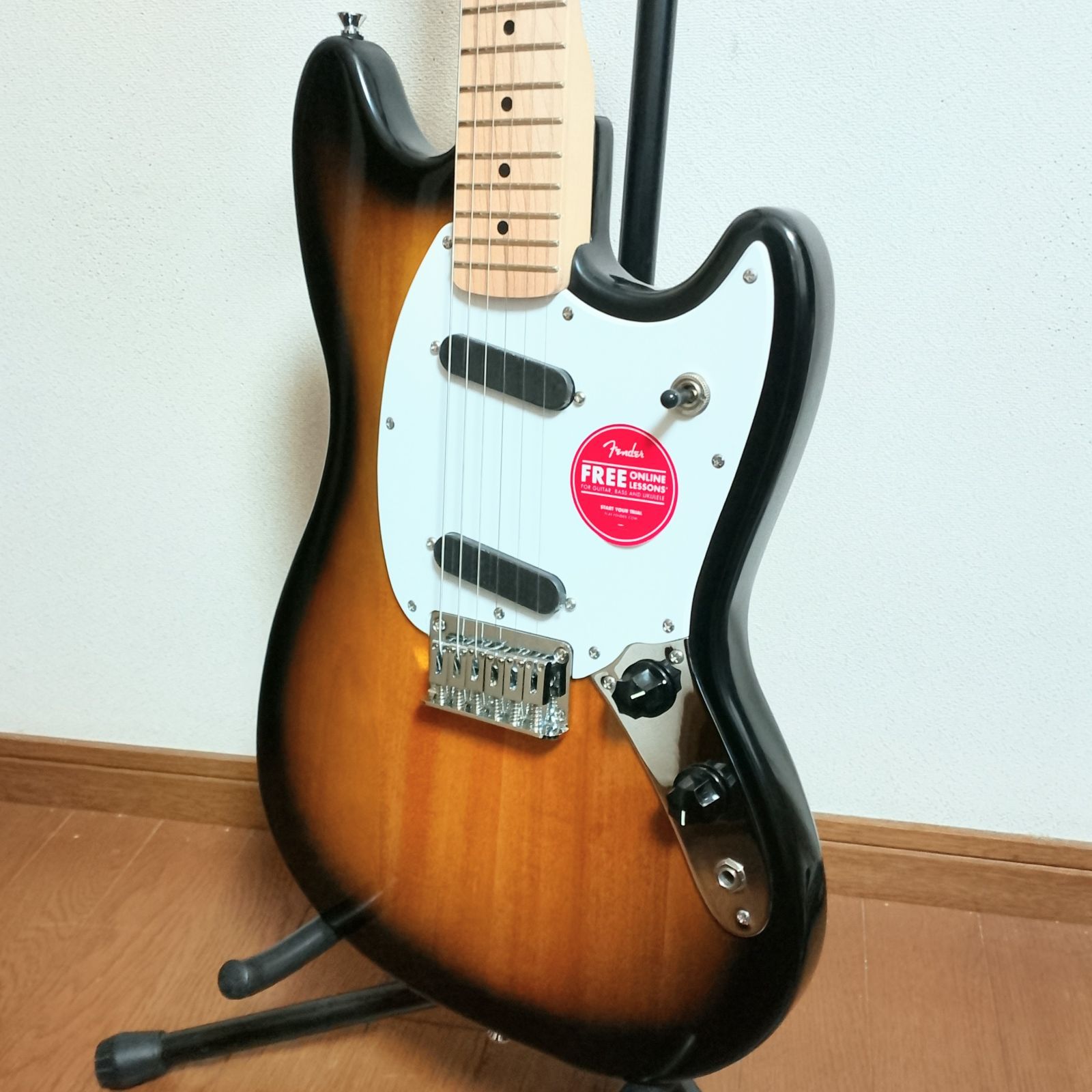 極美品 Squier by Fender Mustang エレキギター - メルカリ