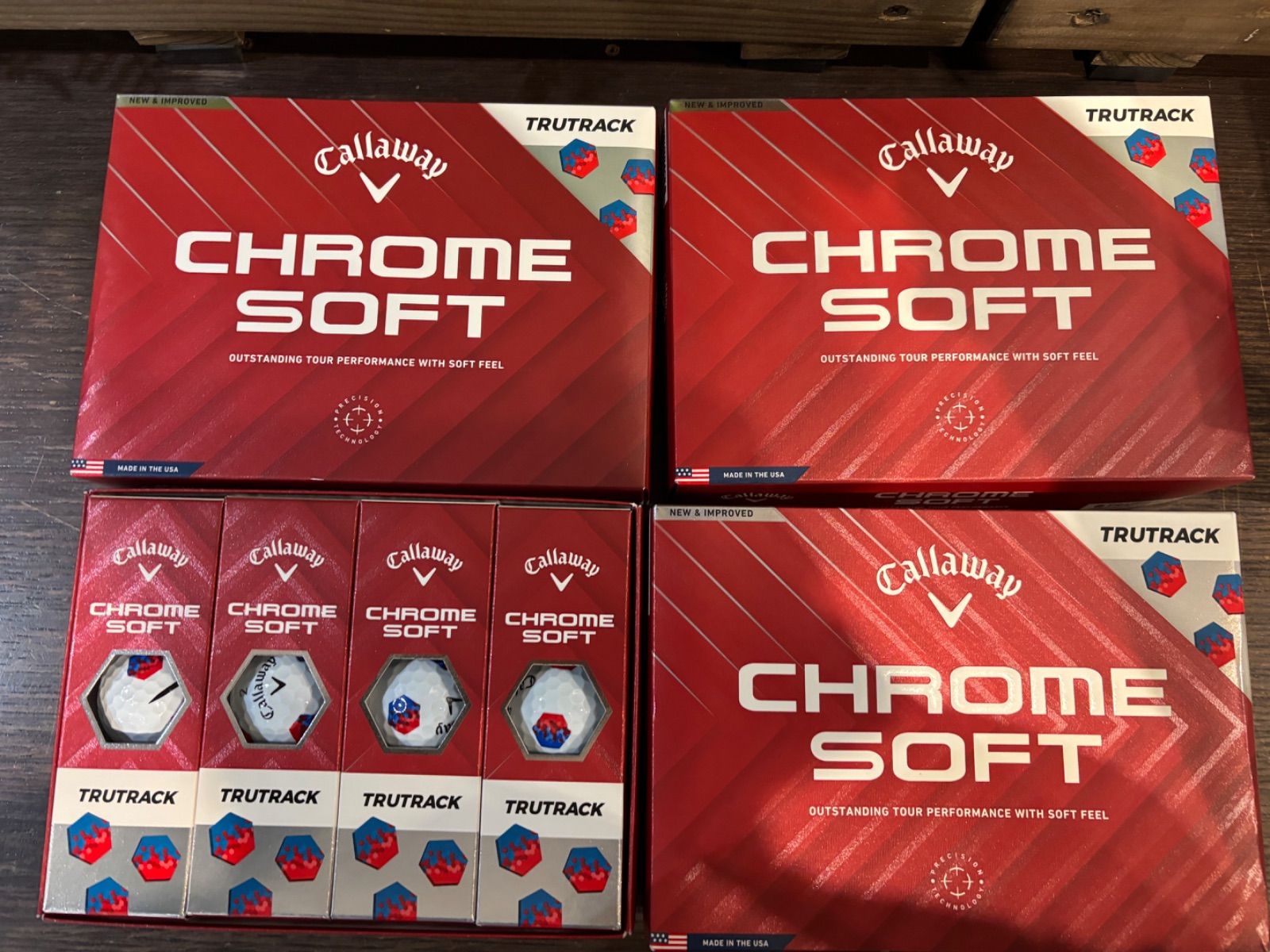 ♥品 キャロウェイ 2025 CHROME SOFT 3ダースセット