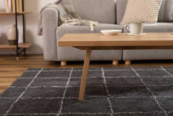 天然木化粧繊維板のリビングテーブル 日本製