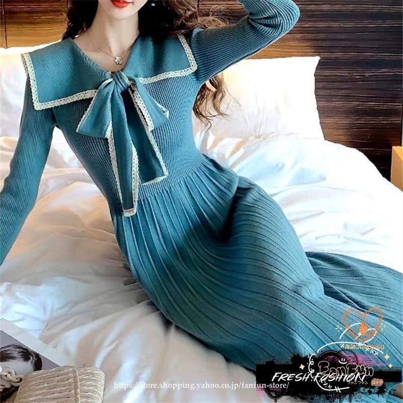 ワンピース ニット