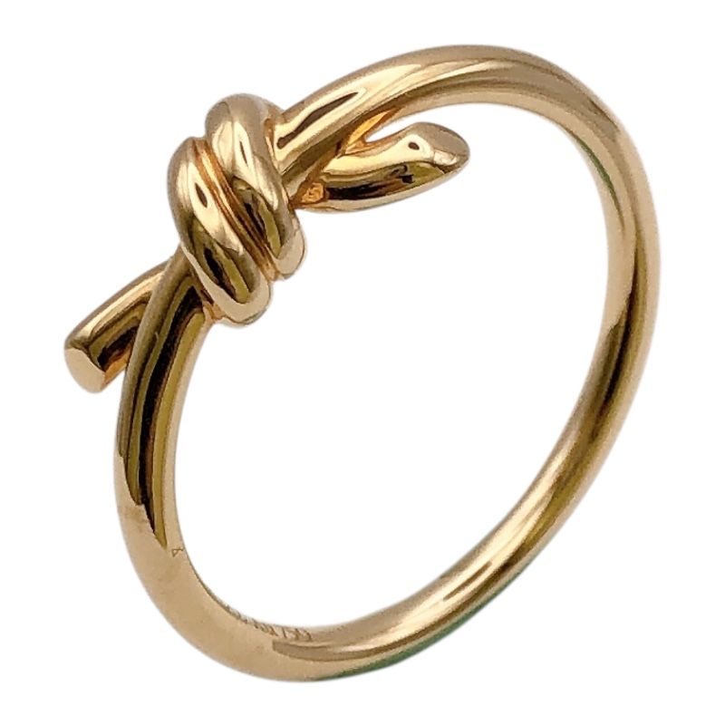 ティファニー TIFFANY＆CO ノットリング ゴールド 750PG ジュエリー