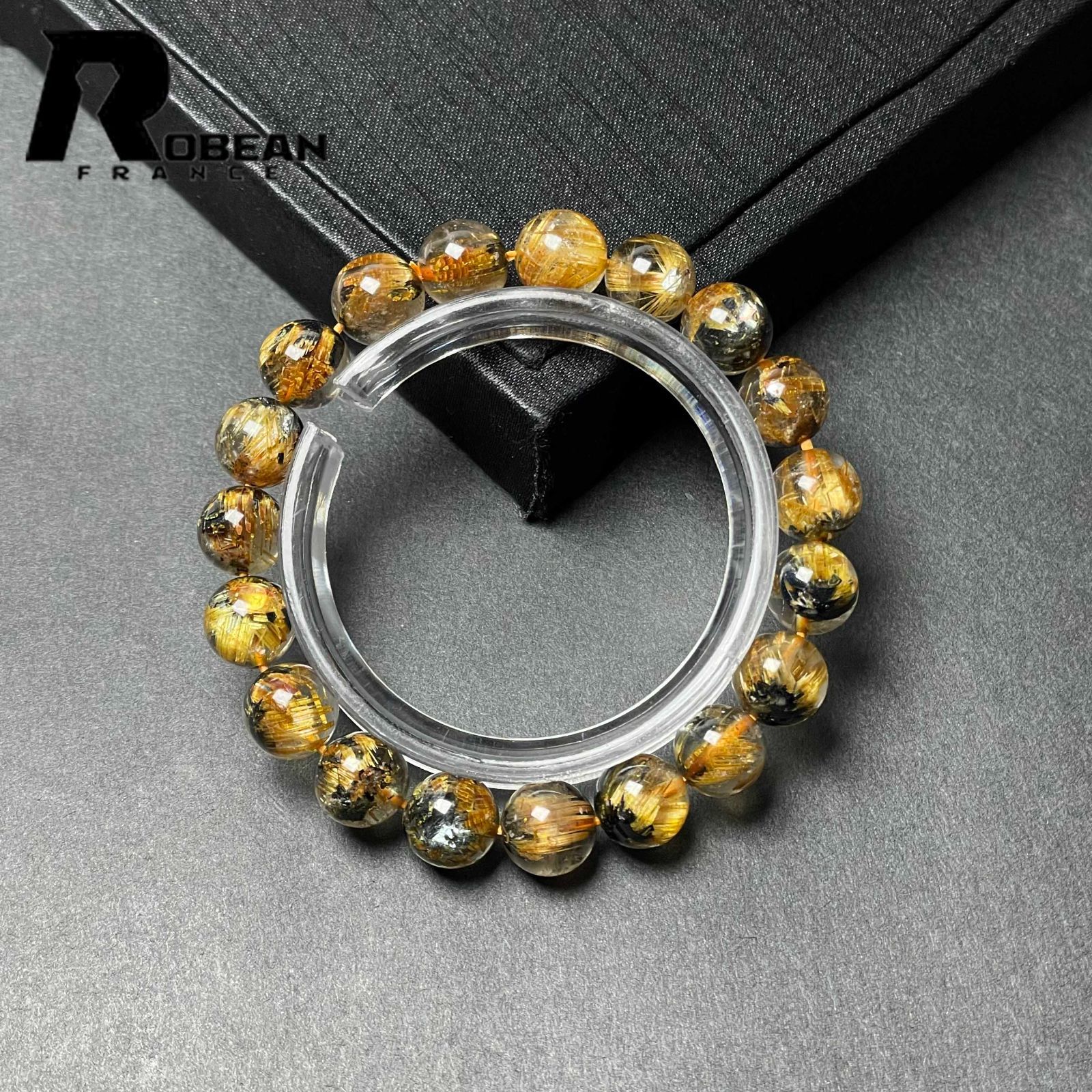 黄金針水晶 金運