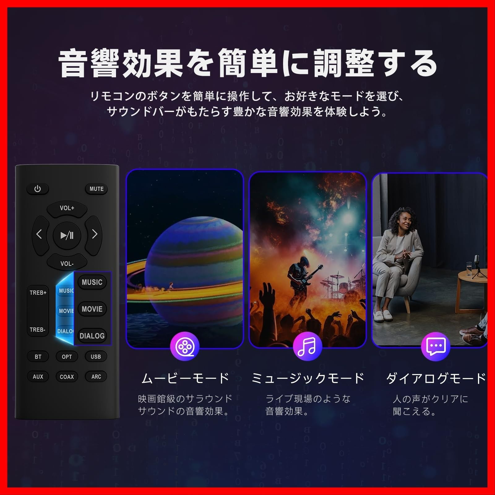 サウンドバーSoundbar SQ01 BESTISAN Bluetooth対応スピーカー 2.0chテレビ用バー型スピーカー 長さ40.8センチ リモコン|AUXケーブル|光デジタルケーブル付属 ARC|コアキシャル|オプティカル|AUX|USB接続