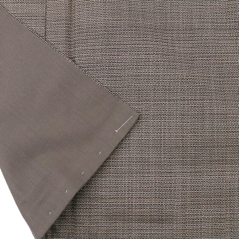 本場大島紬 証紙付き 男アンサンブル 着物 羽織 長襦袢 ３点 セット 袷 メンズ正絹 こげ茶 亀甲 身丈144 cm 裄丈69 5 カジュアル 普段着 Mサイズ相当