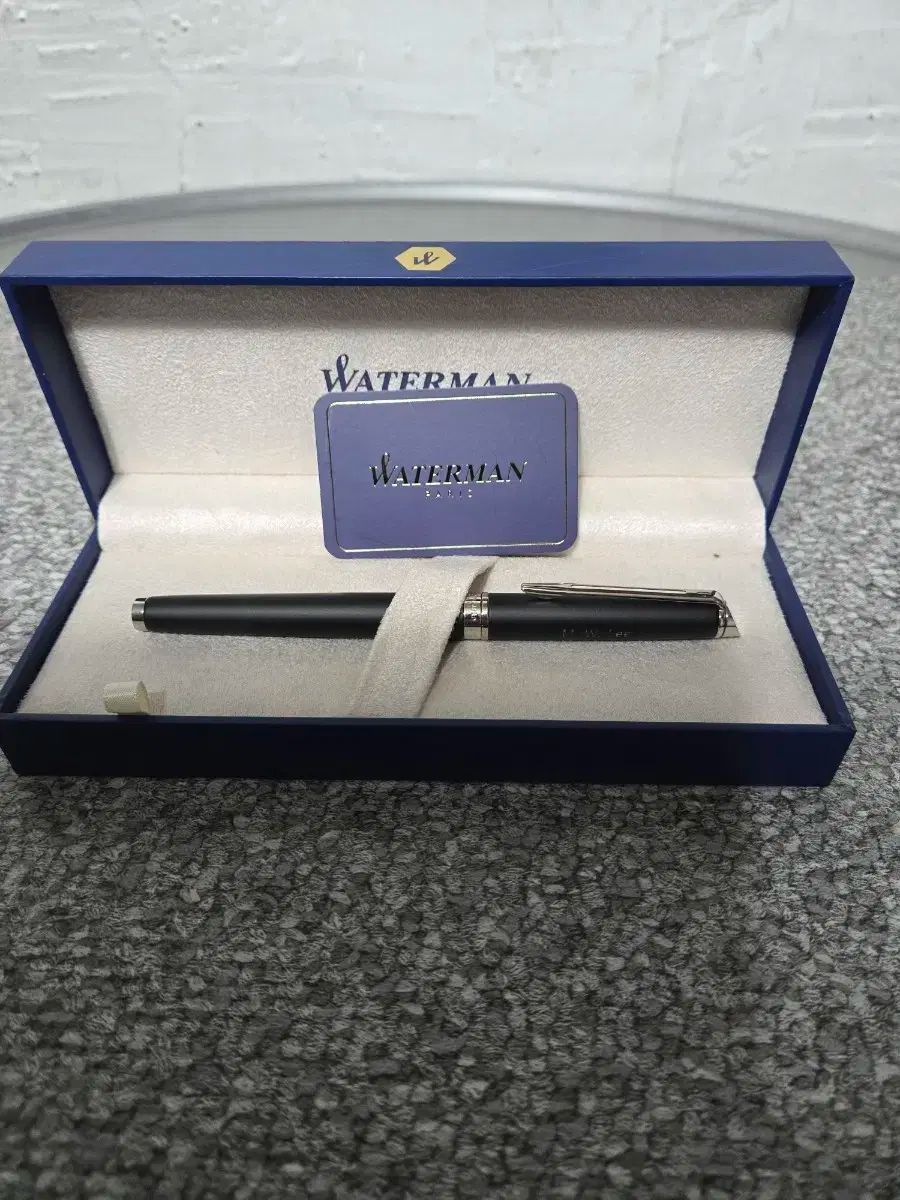 ウォーターマン ブラック 万年筆 フルセット
