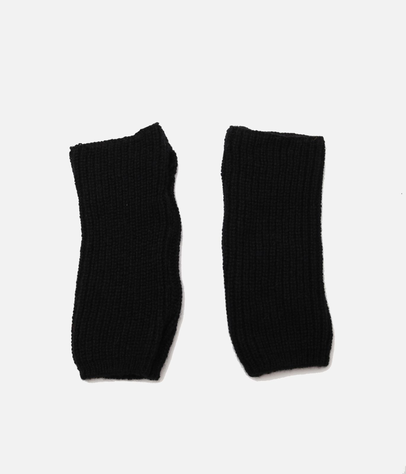 2000 | CASHMERE KNIT MITTENS BLACK