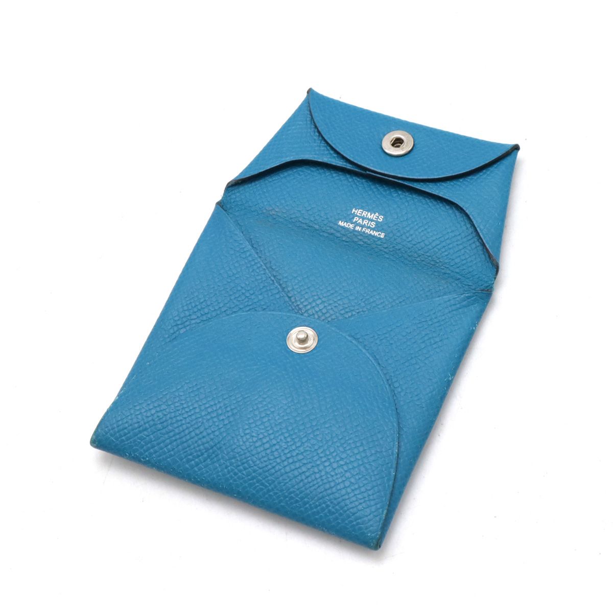HERMES エルメス バスティア コインケース ヴォーエプソン □Q刻印