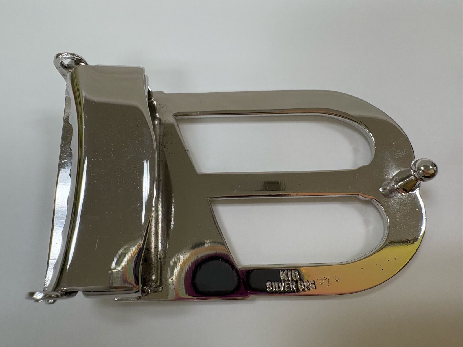 ノンブランドジュエリー ダイヤモンドバックル SV 925 シルバー925 K 18 バックル