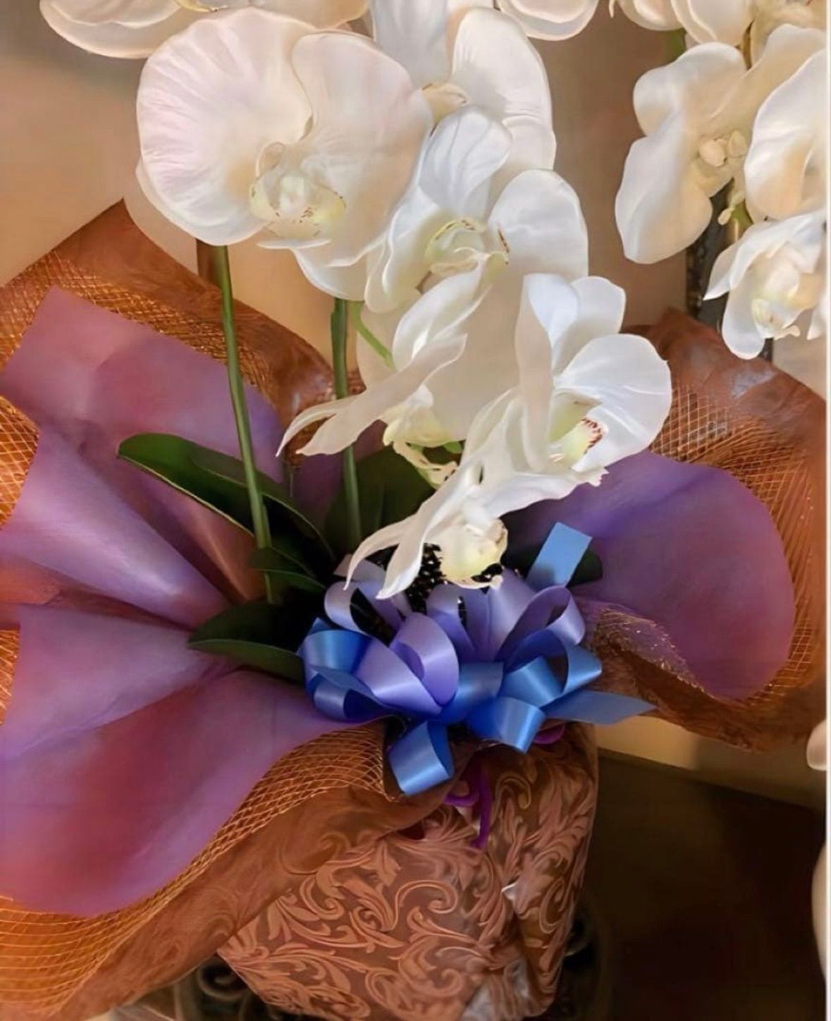  光触媒 人工観葉植物 ウォールグリーン フェイクグリーン 胡蝶蘭7846 wtp 人工観葉 フェイクグリーン フラワー ガーデニング