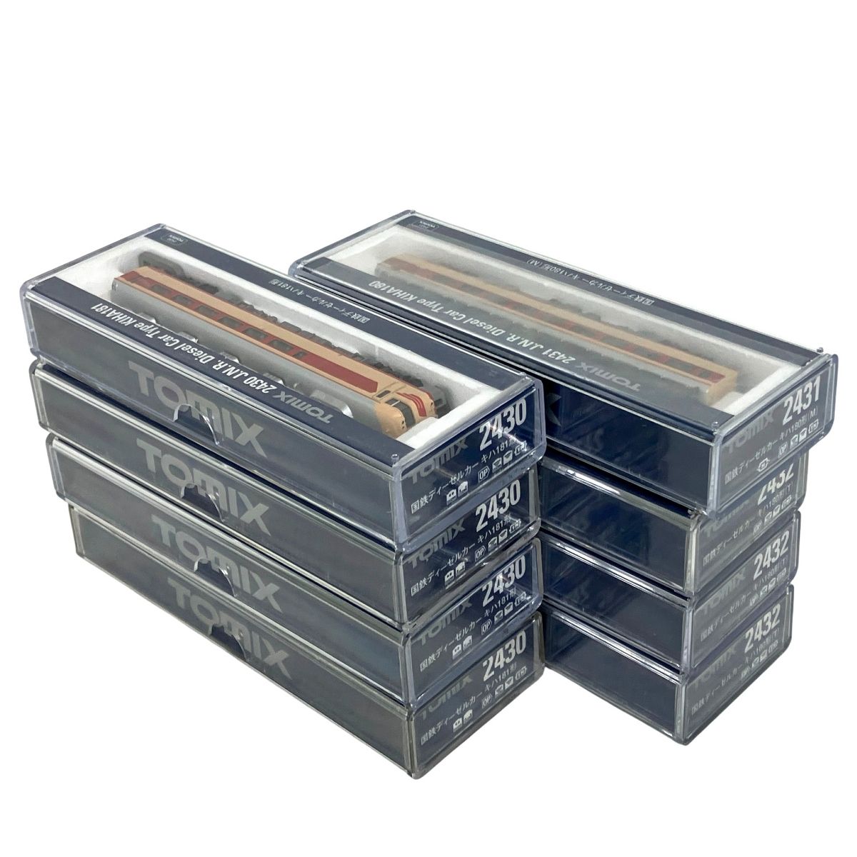 TOMIX 2430 2431 2432 キハ181 キハ180 M キハ180 T 8両セット 鉄道模型 Y10570910